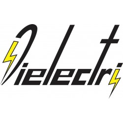 Longe diélectrique en sangle avec absorbeur d'énergie
