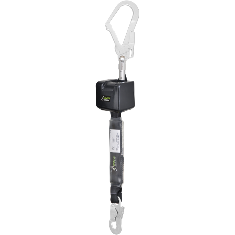 Retractable fall arrester with webbing lanyard Lg 2.50 mtr Retractable fall arrester with webbing lanyard Lg 2.50 mtr