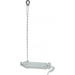 Compact fall arrester on Kernmantle rope 40m