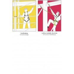 Double carter aluminium avec sangles polyester