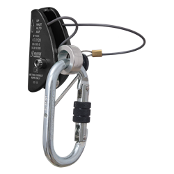 Compact fall arrester