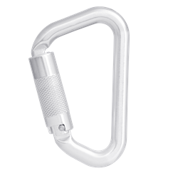 Aluminium Quarter turn locking Karabiner