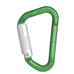 Green Aluminium Quarter turn locking Snap Hook