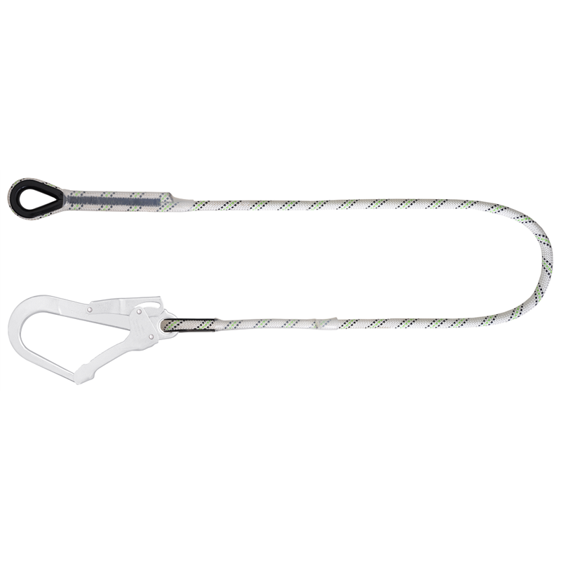 Longe en corde tressée 1m80 avec mousqueton FA5020755 Longe en corde tressée 1m80 avec mousqueton FA5020755