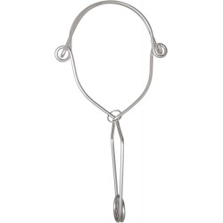 Crochet d'amarrage inox double action