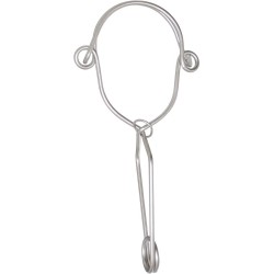 Crochet d'amarrage inox double action