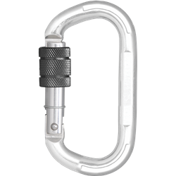 Aluminium Screw-locking Karabiner - Keylock type