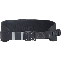 Belt for self-rescuer respirator in confined spaces