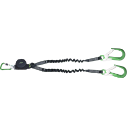 Forked expandable lanyard...