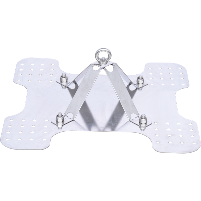 Extremity post for trapezoidal sheet roof for horizontal wire rope lifeline KS-Line (KS 4000) Extremity post for trapezoidal sheet roof for horizontal wire rope lifeline KS-Line (KS 4000)