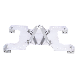 Potelet intermediaire pour ligne de vie horizontale câble KS-Line (KS 4000) pour couverture à joint debout