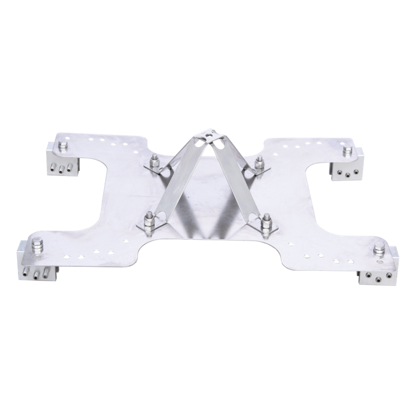 Potelet intermediaire pour ligne de vie horizontale câble KS-Line (KS 4000) pour couverture à joint debout