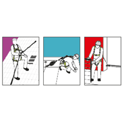 HELIXON-S sangle, antichute à rappel automatique 6 m