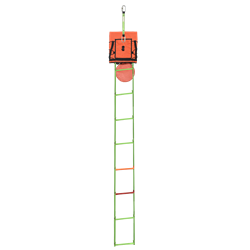 Escalera de rescate en cinta, lg. 6 m