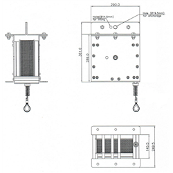 Antichute de charge (maxi 1000 kg) - 16 m