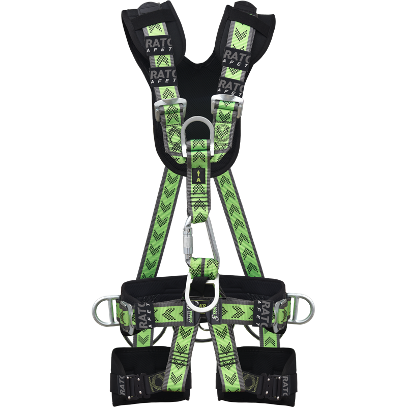 Harnais antichute pour travail en suspension confort avec boucles automatiques (L-XXL)