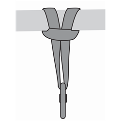 Anello di ancoraggio lunghezza 1,20 m