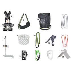 Kit für Seilarbeiten "premium"