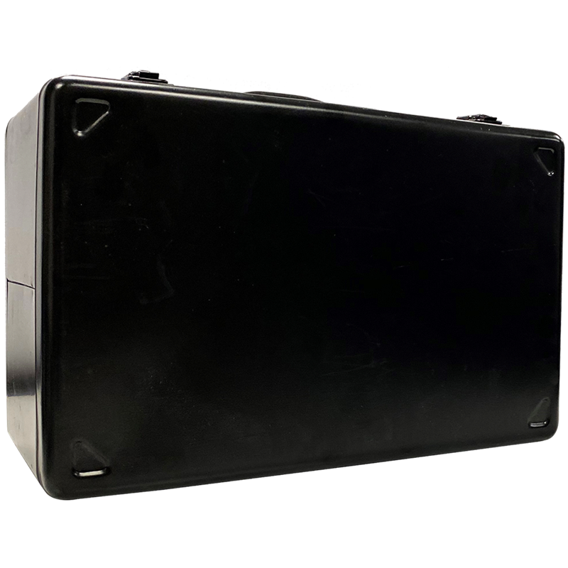 Metal suitcase