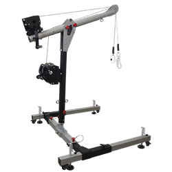 EasySafeWay 1, Mobile H-shaped base davit system (1370 mm high column)