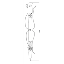Tensor con punta para línea de vida KS-Line
