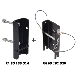EASYSAFEWAY - Mounting brackets set for work and rescue winches