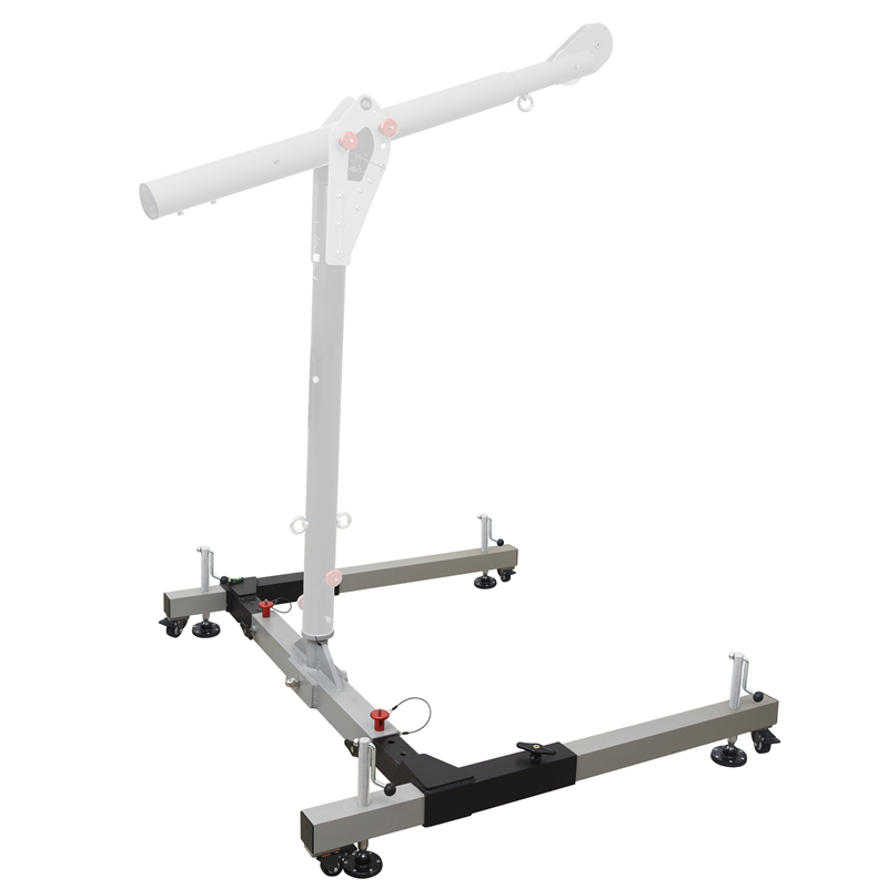 H-shaped base for EasySafeWay 1 mobile davit system