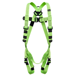 REFLEX 4 - Body harness 2 attachment points with high visibility strap