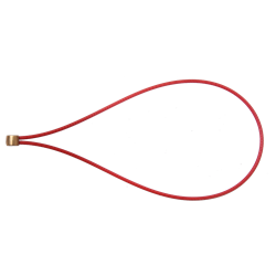 Bucle portaherramientas en cable con tope para crear un punto de fijación en las herramientas con un orificio de 7 mm de diámetr