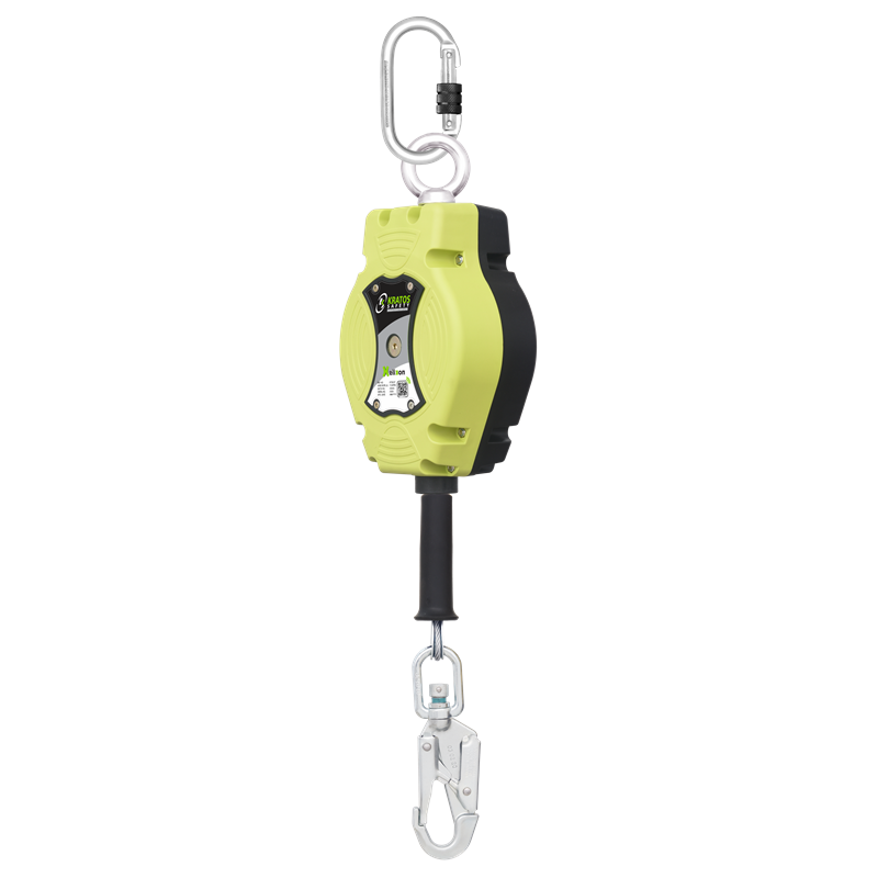 HELIXON cable, anticaída retráctil de 7 m, para uso vertical solamente HELIXON cable, anticaída retráctil de 7 m, para uso vertical solamente
