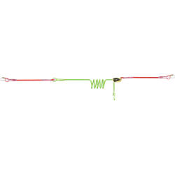 2 User Horizontal Temporary Lifeline, max. length 14 m, for ISO container