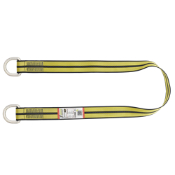 Antistatic anchorage webbing sling