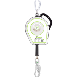 TRITON, anticaída retráctil estanco, cable de acero inoxidable 20 m