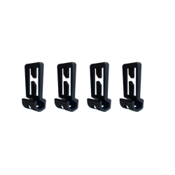 Set of 4 helmet clips