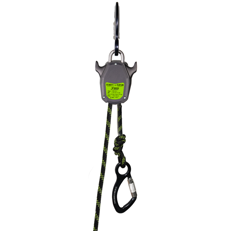 RES-Q 2, dispositif d'évacuation vers le bas, 40 m