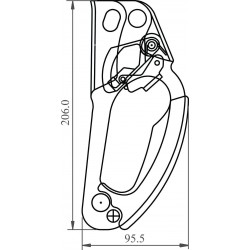 Ascender Handle (Left)