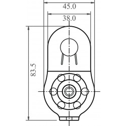 Single Aluminium Pulley