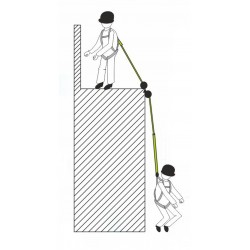 Factor 2 : Retractable Fall Arrest with polymer casing and webbing lanyard Lg 2.50 mtr