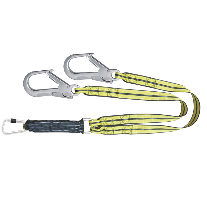 Longe fourche en sangle avec absorbeur d'énergie Longe fourche en sangle avec absorbeur d'énergie