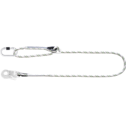 Work Positioning Kernmantle Rope Lanyard with ring adjuster