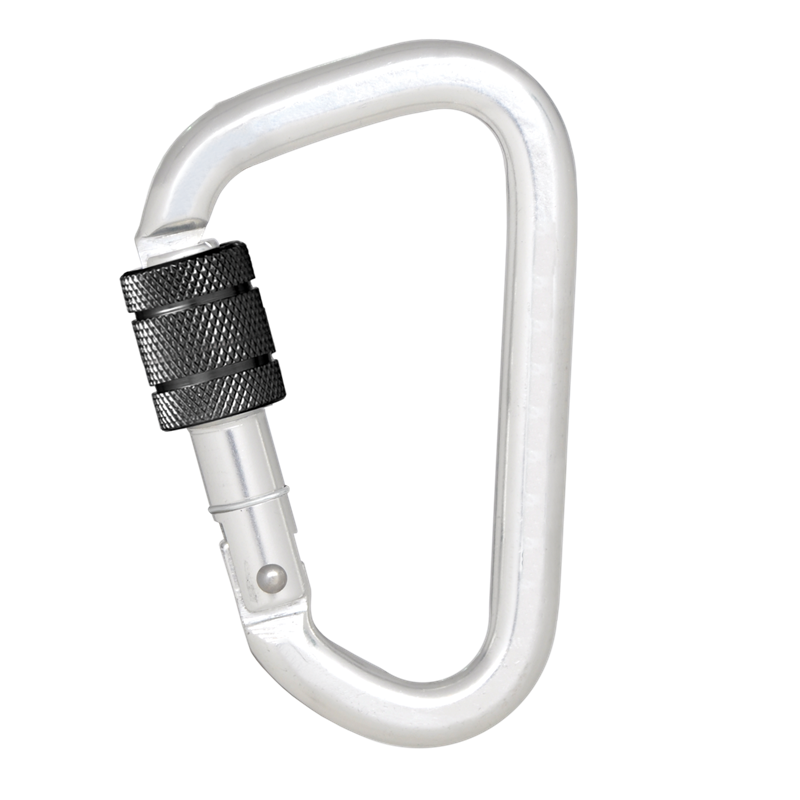 Aluminium Screw-locking Karabiner