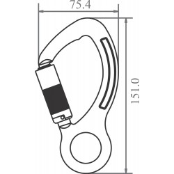 Aluminium Snap Hook