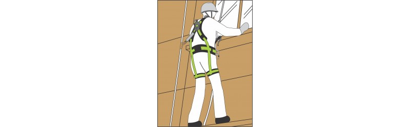 Kits ready for use for double rope descent