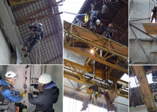 Quelques images du tournage des vidéos techniques de nos Kits de sauvetage et d'évacuation